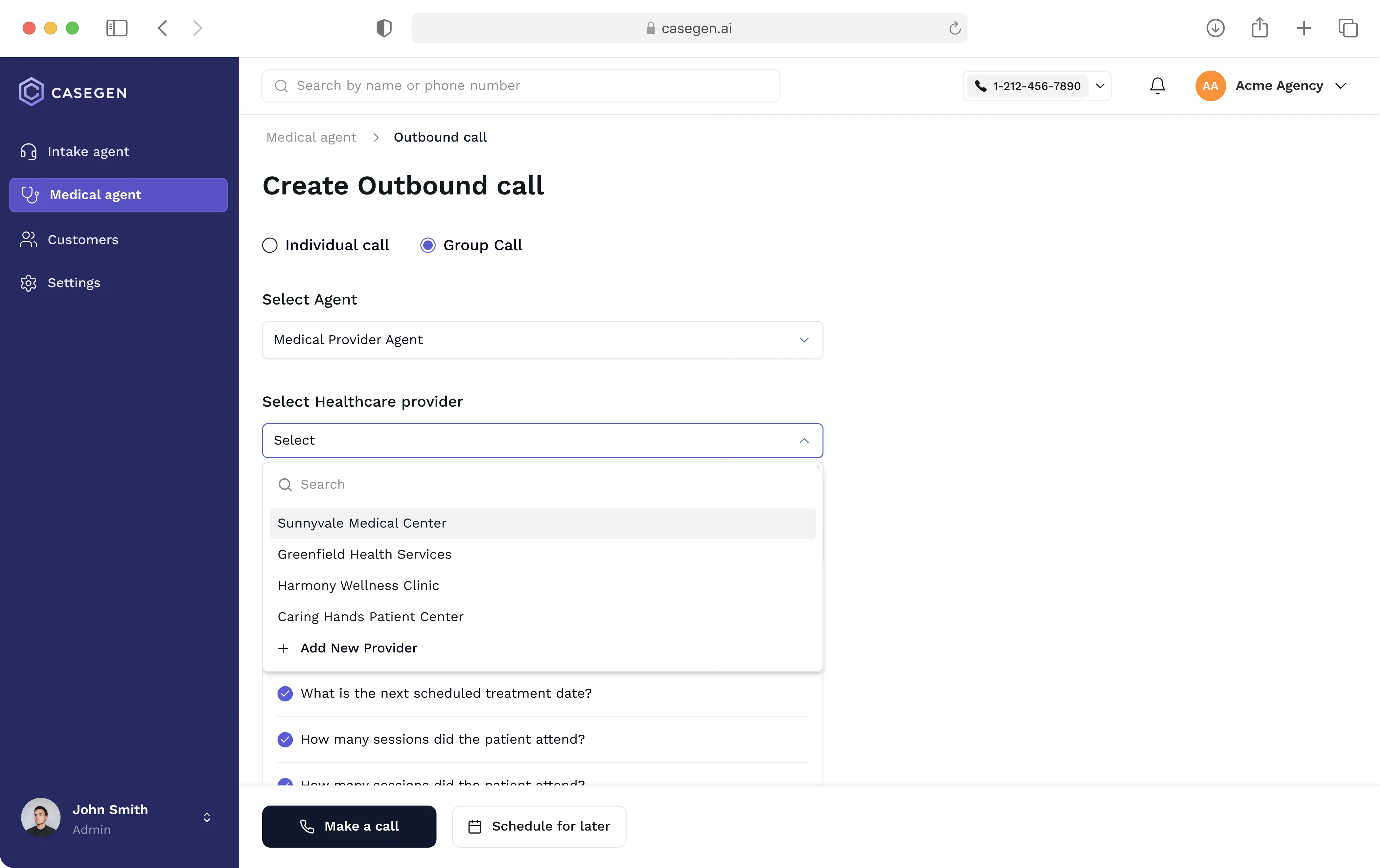 Casegen AI Platform